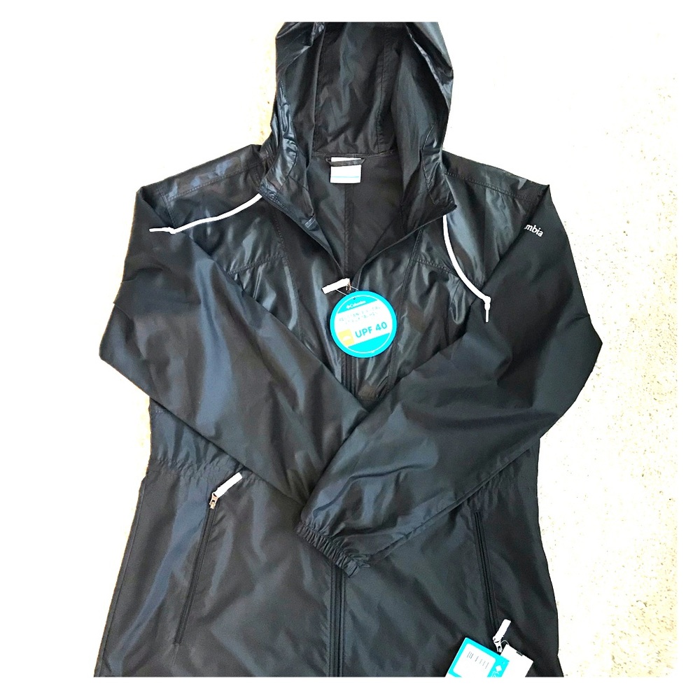 NWT- Black Columbia-  LONG FLASHBACK